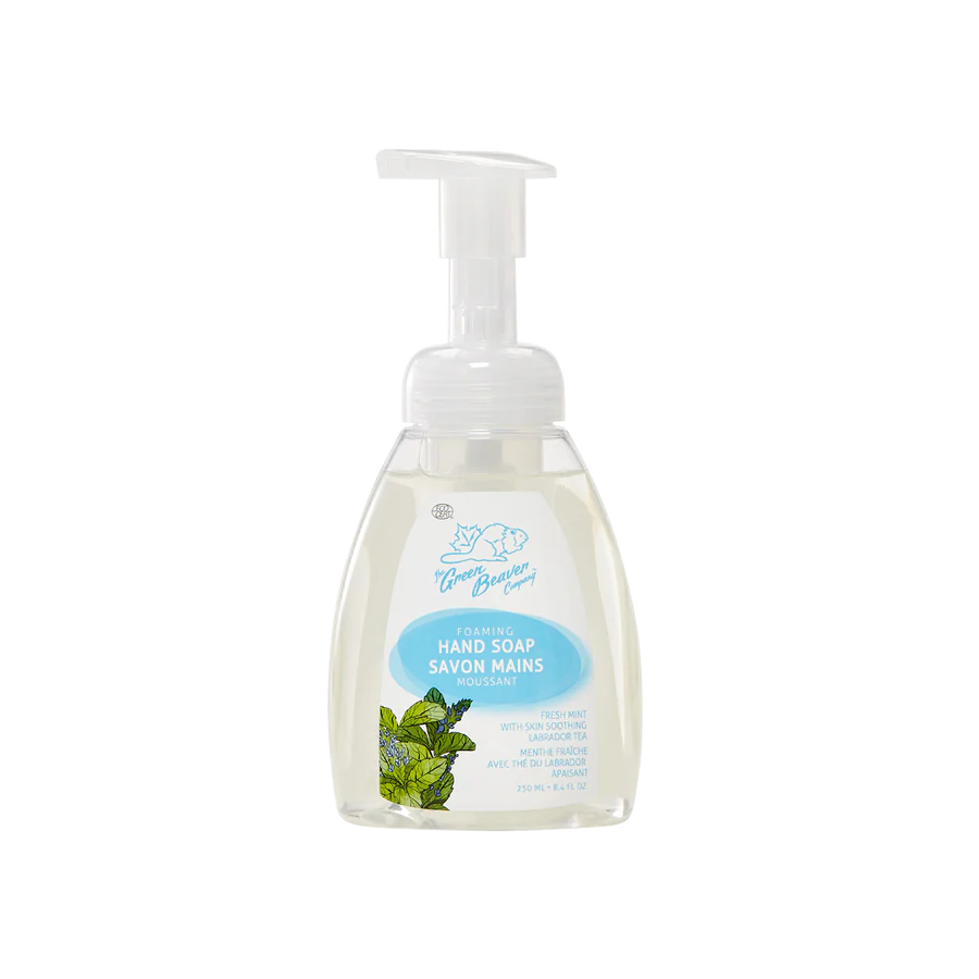 Green Beaver Foaming Hand Soap – Frosted Mint 250 mL