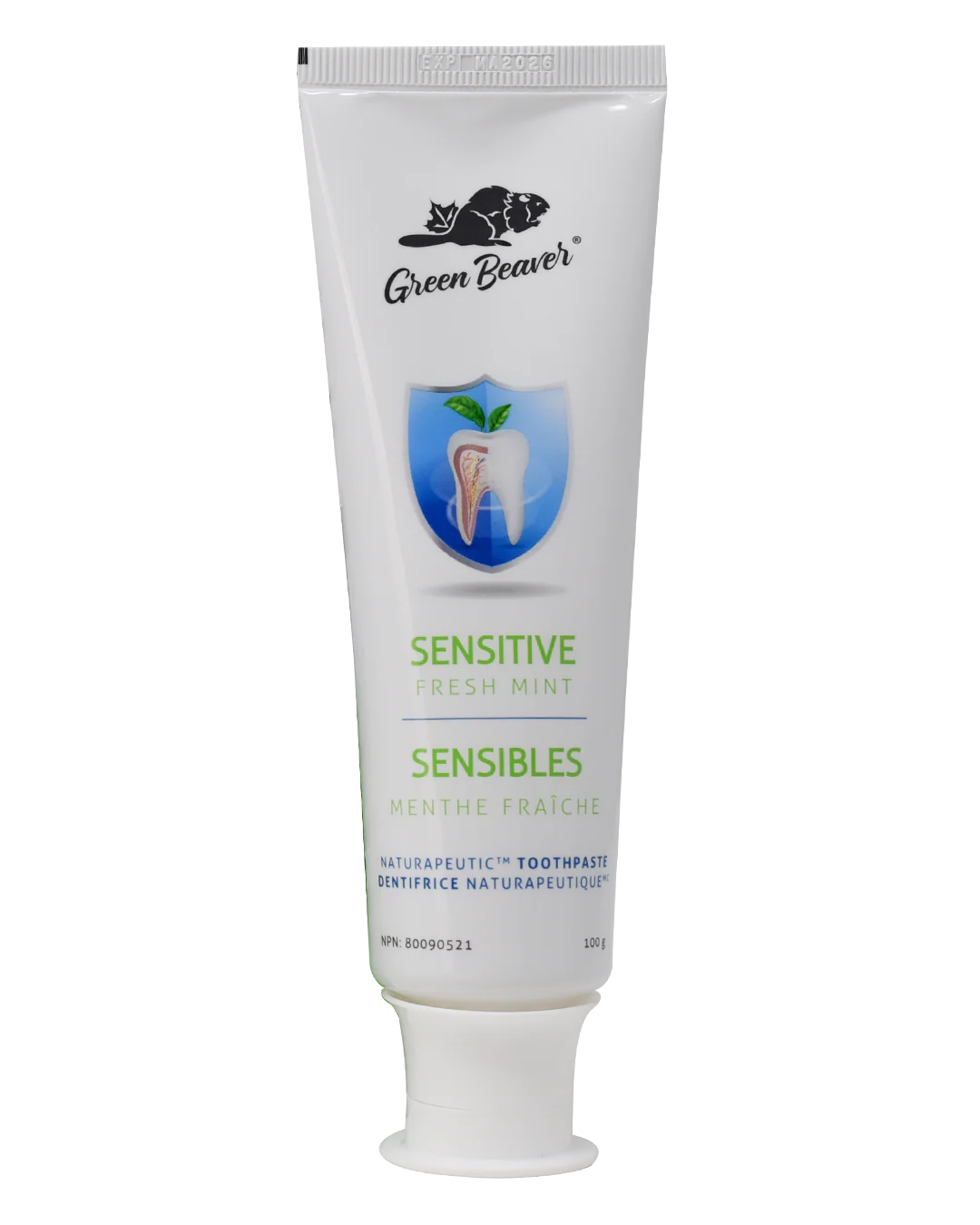 Green Beaver Naturapeutic Sensitive Toothpaste – Fresh Mint 100 g