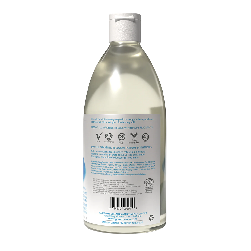 Green Beaver Foaming Hand Soap Refill – Frosted Mint - 770 mL