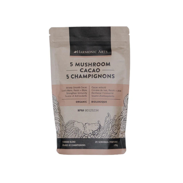 Harmonic Arts 5 Mushroom Cacao - 125 g