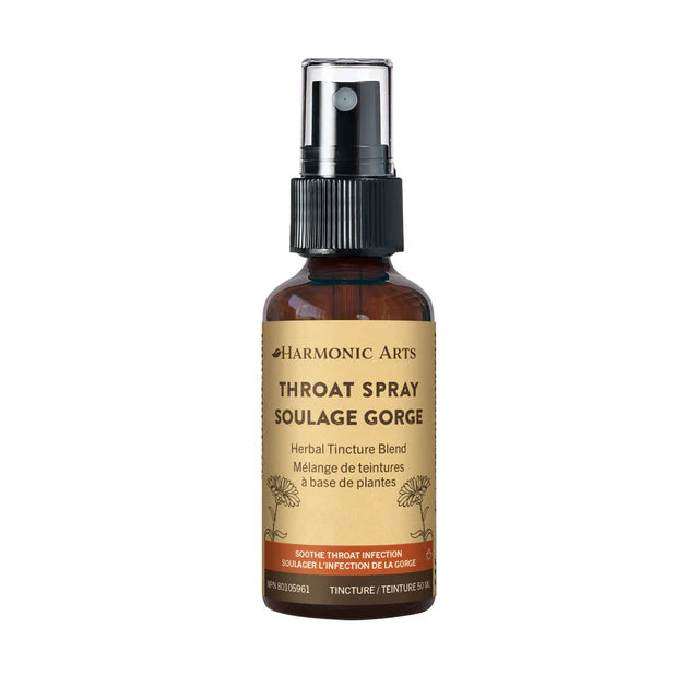 Harmonic Arts Throat Spray Tincture - 50 mL