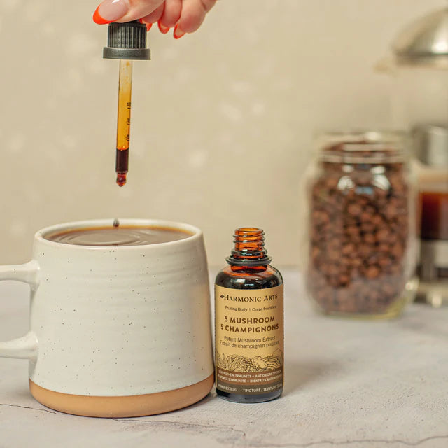Harmonic Arts 5 Mushroom Tincture - 50 mL