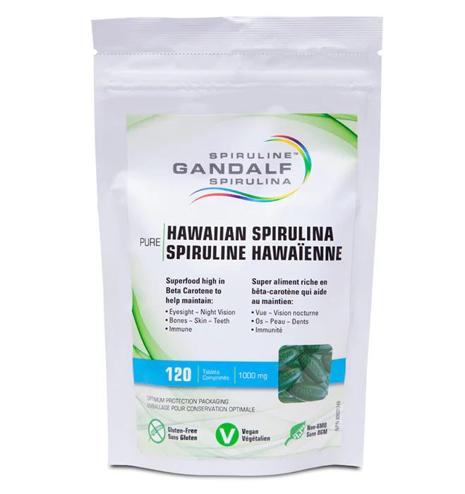Gandalf Hawaiian Spirulina - 120 Tabs