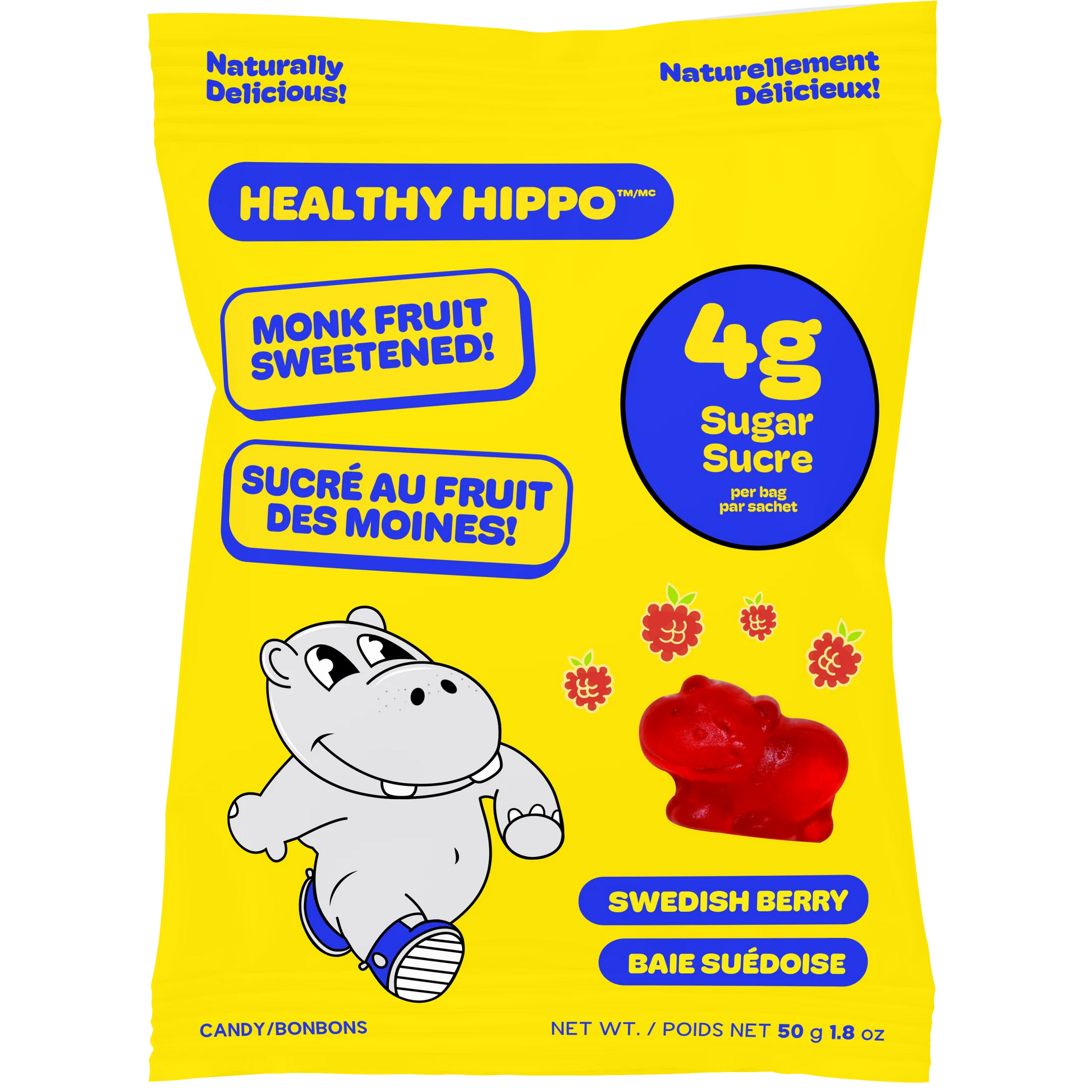 Healthy Hippo Swedish Hippos – 50g