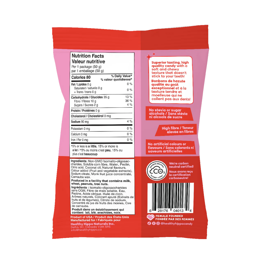 Healthy Hippo Swedish Hippos – 50g