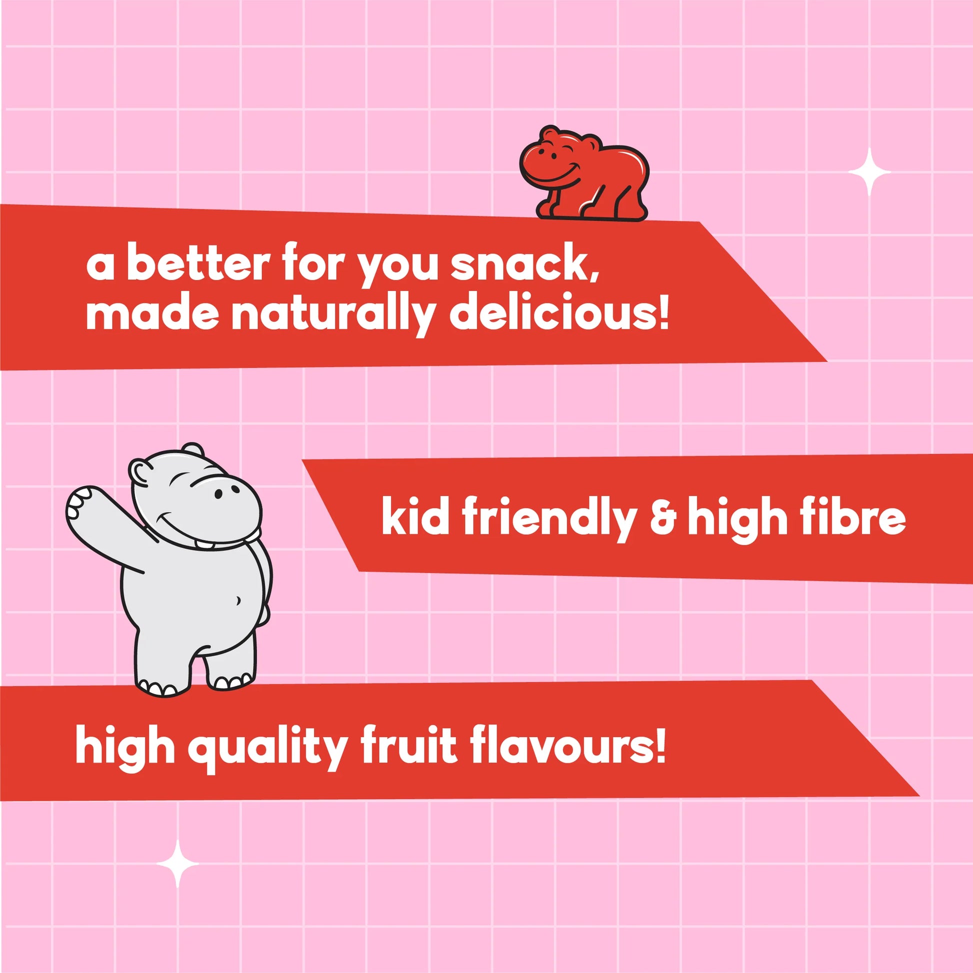 Healthy Hippo Swedish Hippos – 50g