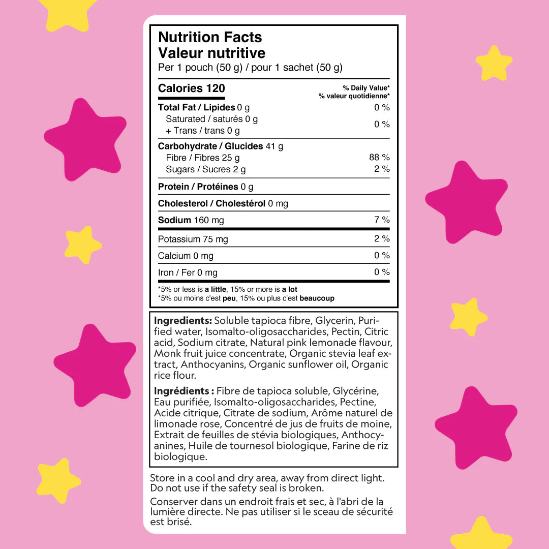 Herbaland Oh My Stars! Pink Lemonade Gummies – 50g