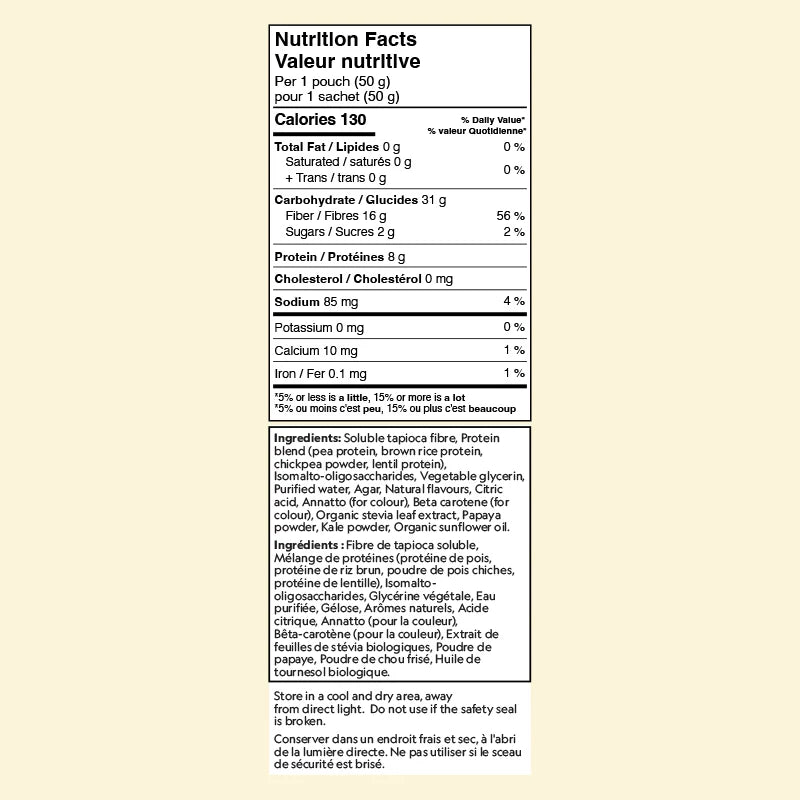 Herbaland Tropical Fruit Protein Snacks with Benefits Gummies – 50g