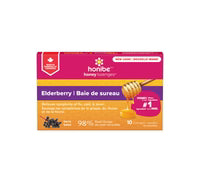 Honibe Honey Lozenges with Elderberry – Mixed Berry 10 Lozenges