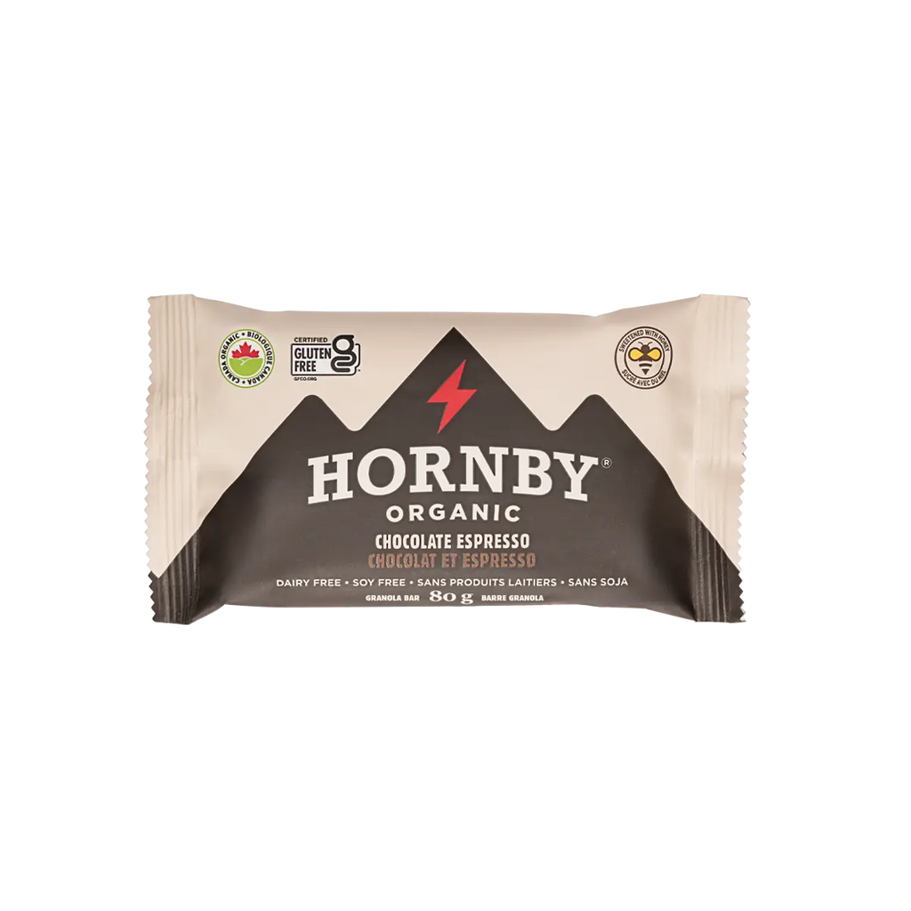 Hornby Organic Chocolate Espresso Energy Bar – 80g