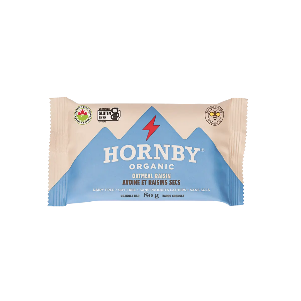 Hornby Organic Oatmeal Raisin Energy Bar – 80g