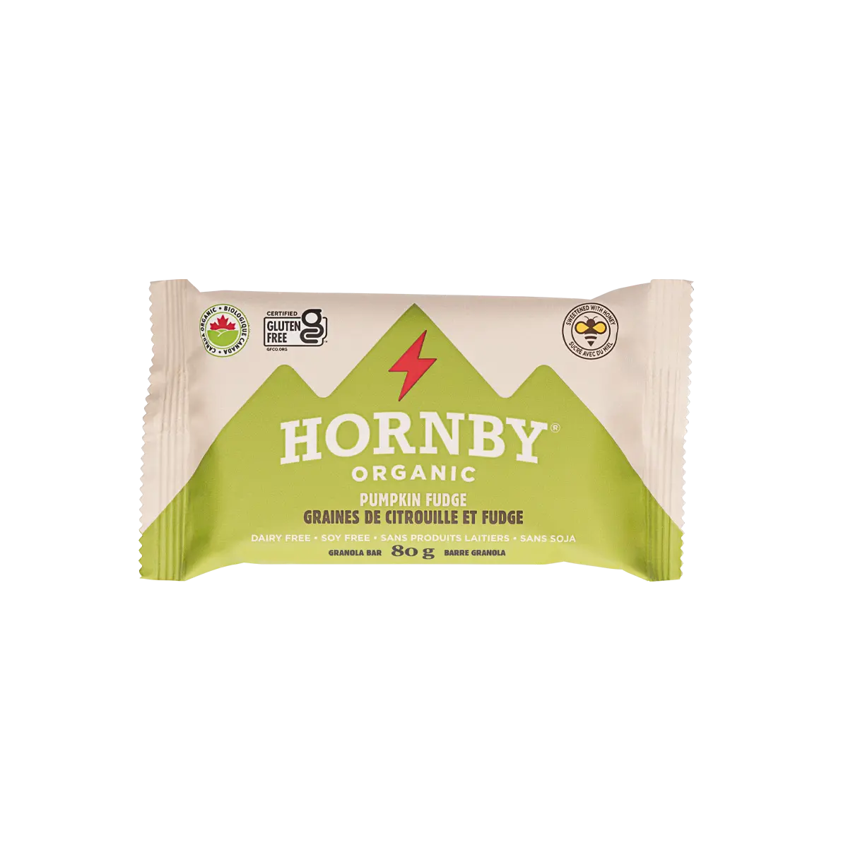 Hornby Organic Pumpkin Fudge Energy Bar – 80g
