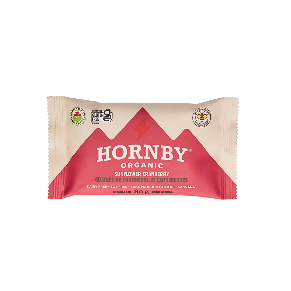 Hornby Organic Sunflower Cranberry Energy Bar – 80g