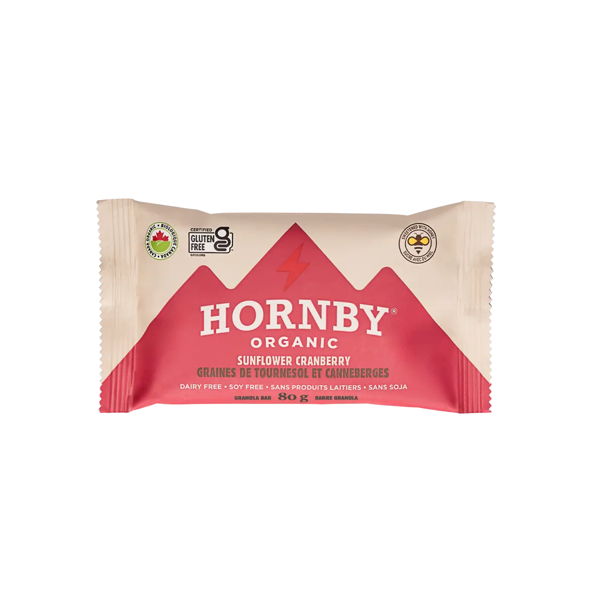Hornby Organic Sunflower Cranberry Energy Bar – 80g