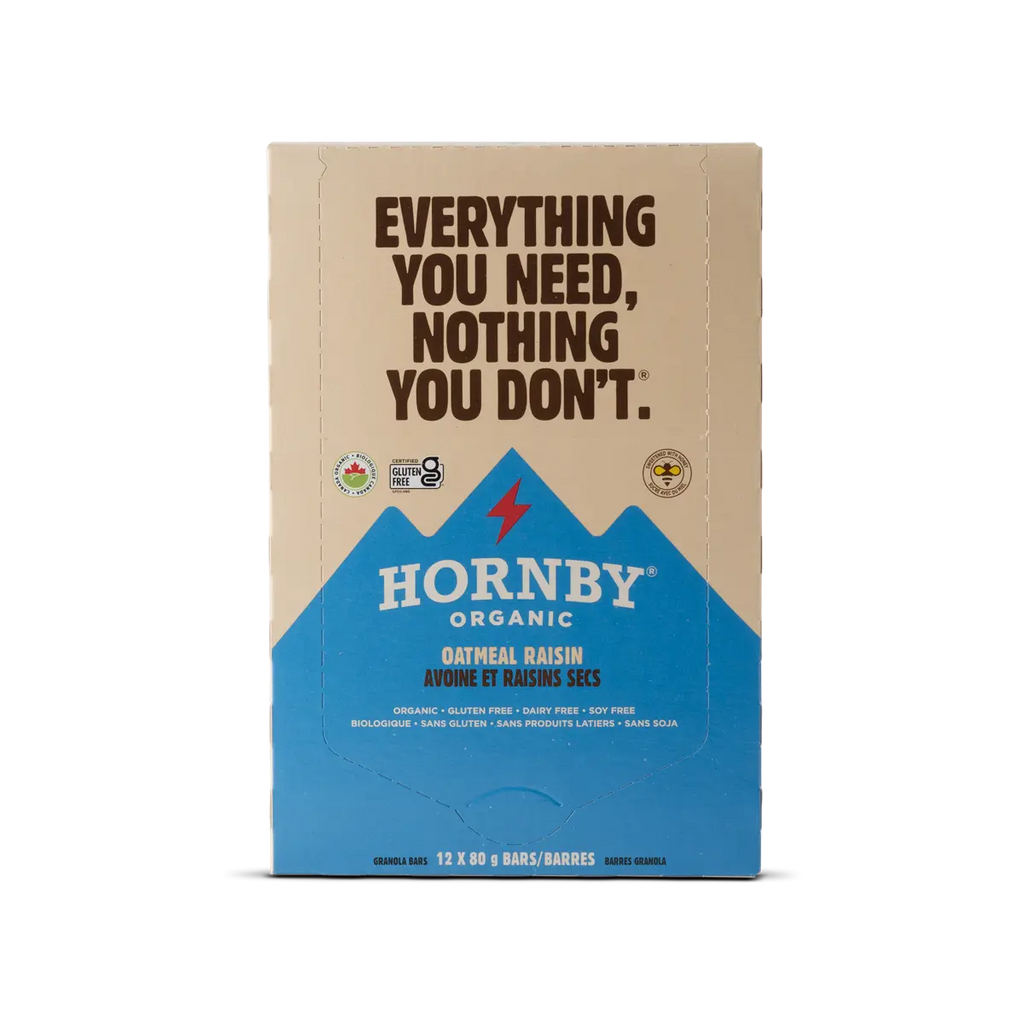 Hornby Organic Oatmeal Raisin Energy Bar – 80g