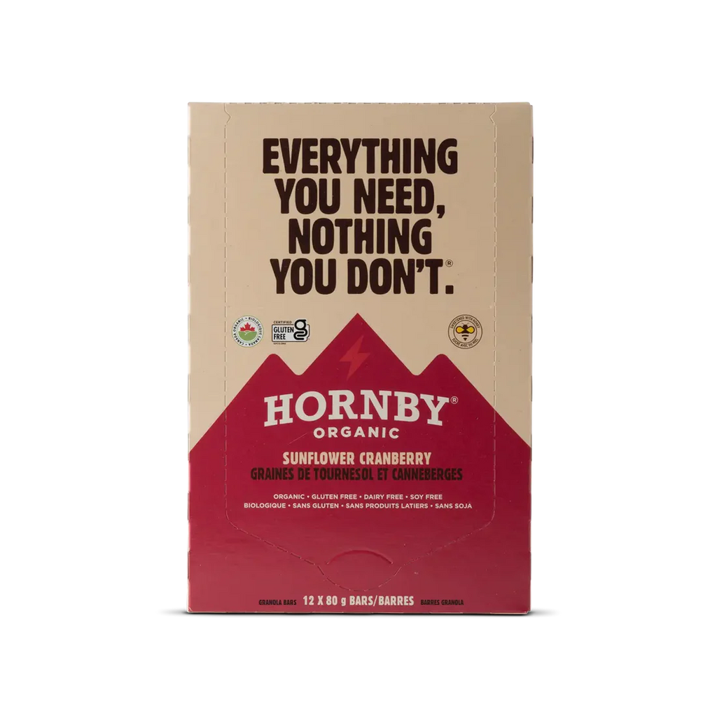 Hornby Organic Sunflower Cranberry Energy Bar – 80g