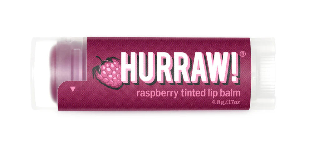Hurraw! Raspberry Tinted Lip Balm – 4.8g
