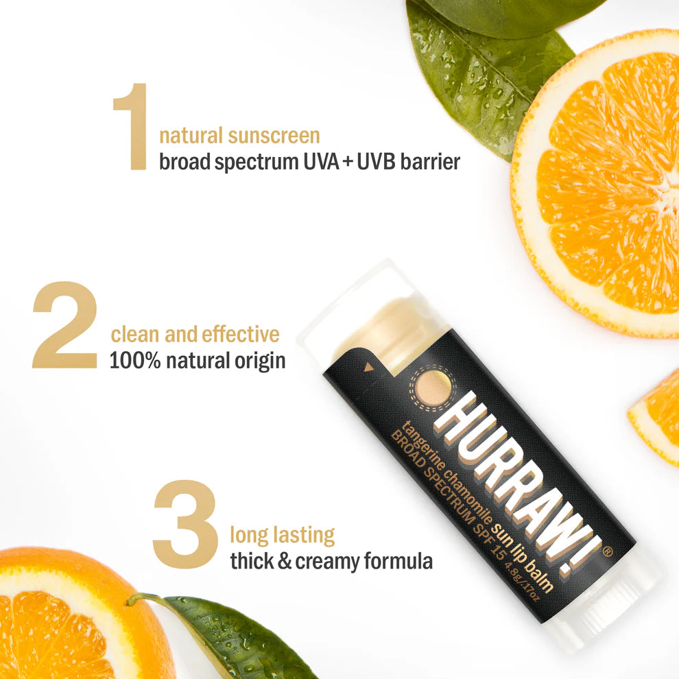Hurraw! Sun Lip Balm SPF 15 – 4.8g