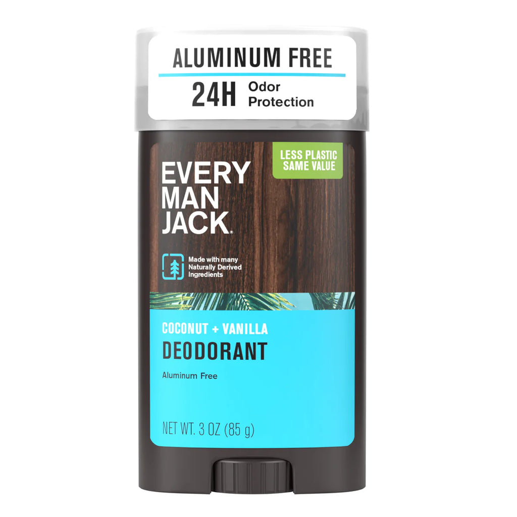 Every Man Jack Deodorant – Coconut + Vanilla - 85 g