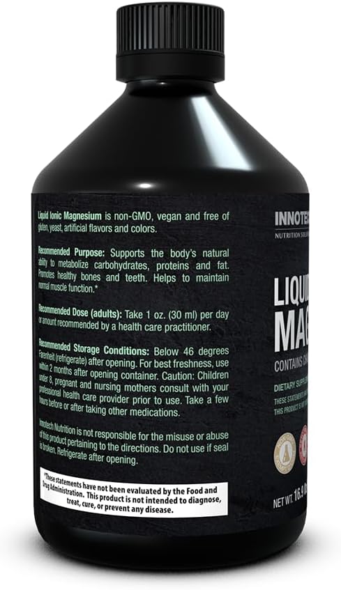 Innotech Liquid Ionic Magnesium - 500 mL (16 servings)