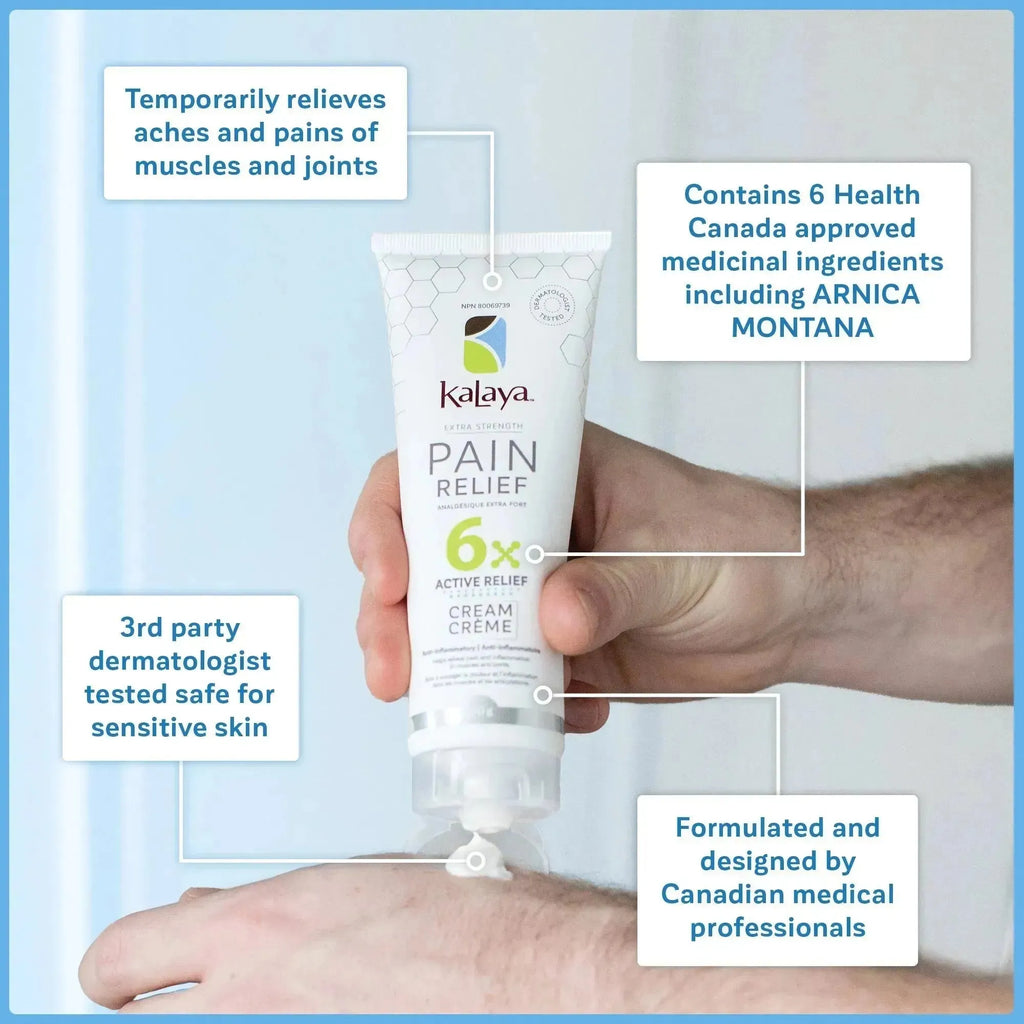 KaLaya 6X Extra Strength Pain Relief Cream – 120g