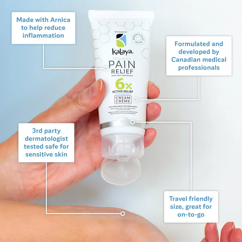 KaLaya 6X Extra Strength Pain Relief Cream – Travel Size 50g
