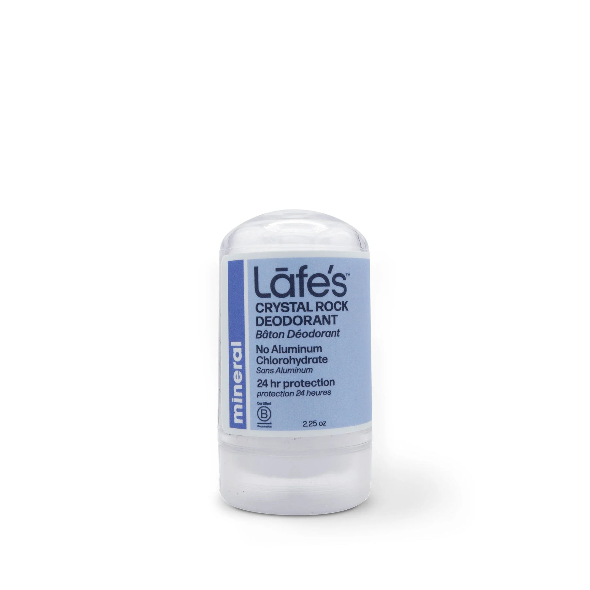 Lafe’s Crystal Deodorant Mini – 40g