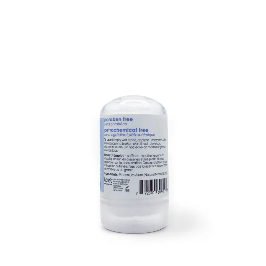 Lafe’s Crystal Deodorant Mini – 40g
