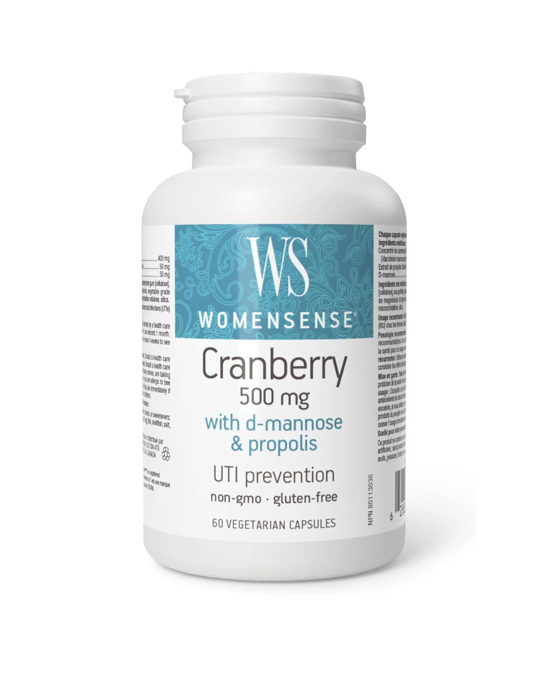 WomenSense Cranberry Supplement - 60 Veg Caps