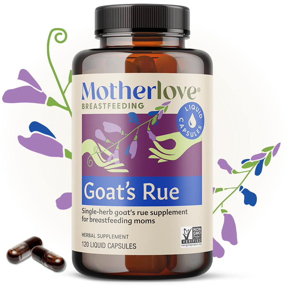 Motherlove Goat's Rue - 120 Liquid Capsules