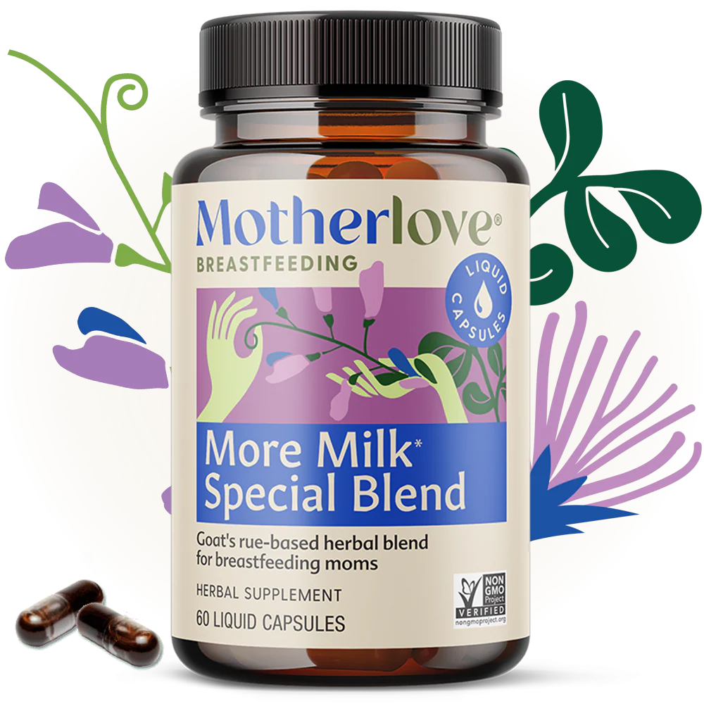Motherlove More Milk Special Blend - 60 Liquid Capsules