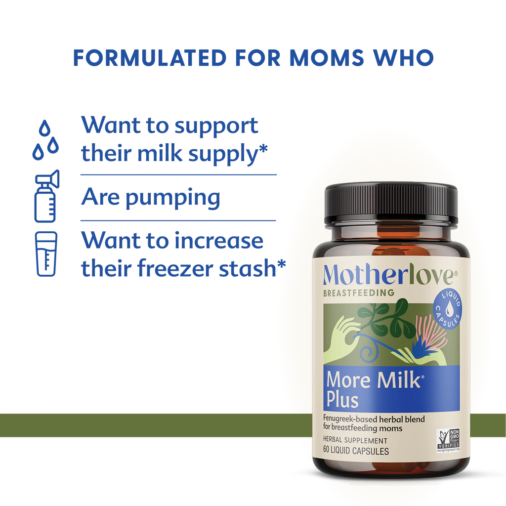 Motherlove More Milk Plus - 60 Liquid Capsules