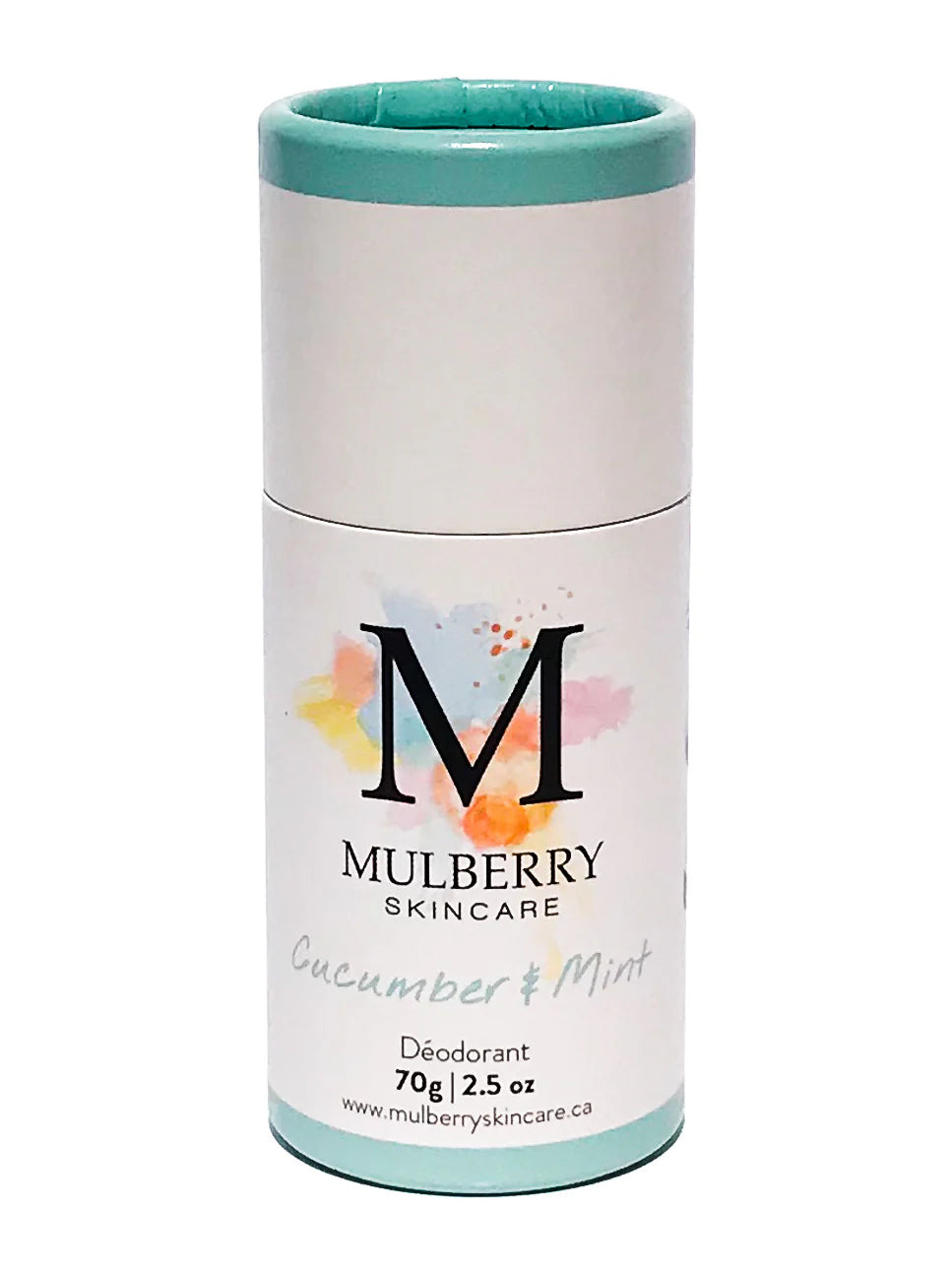 Mulberry Skincare Natural Deodorant - Cucumber + Mint