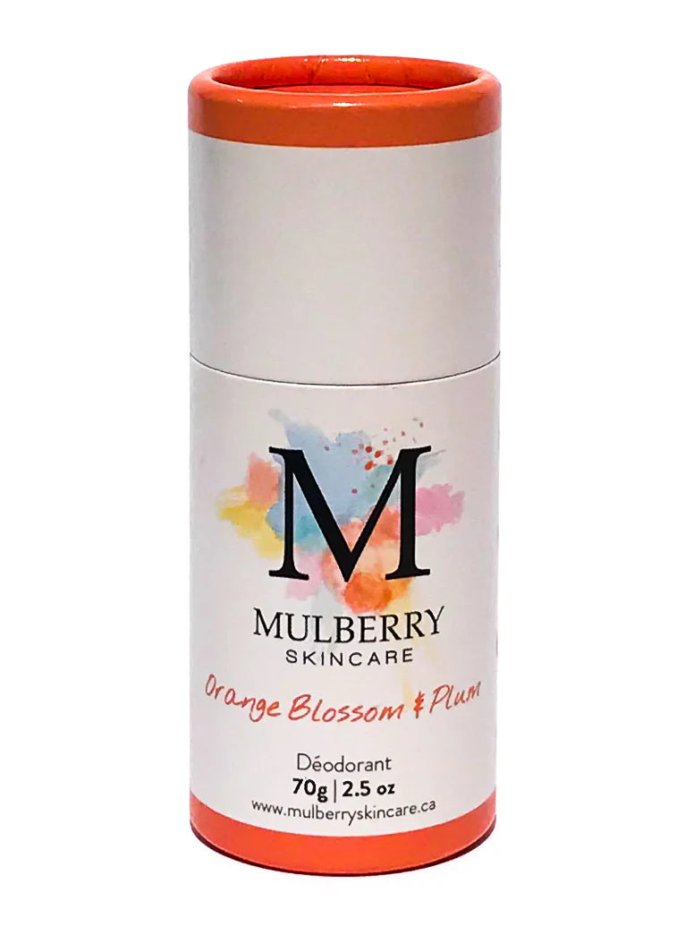 Mulberry Skincare Natural Deodorant - Orange Blossom + Plum