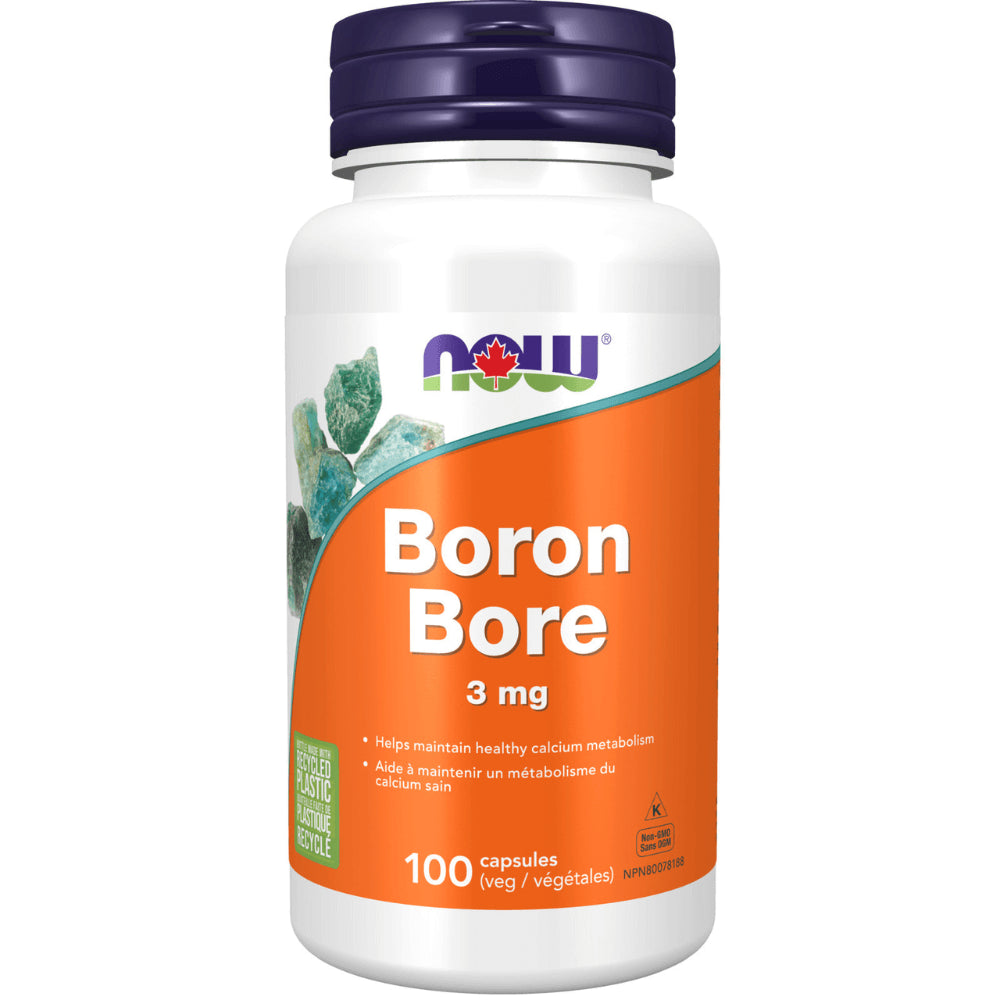 NOW Boron - 3 mg - 100 Capsules
