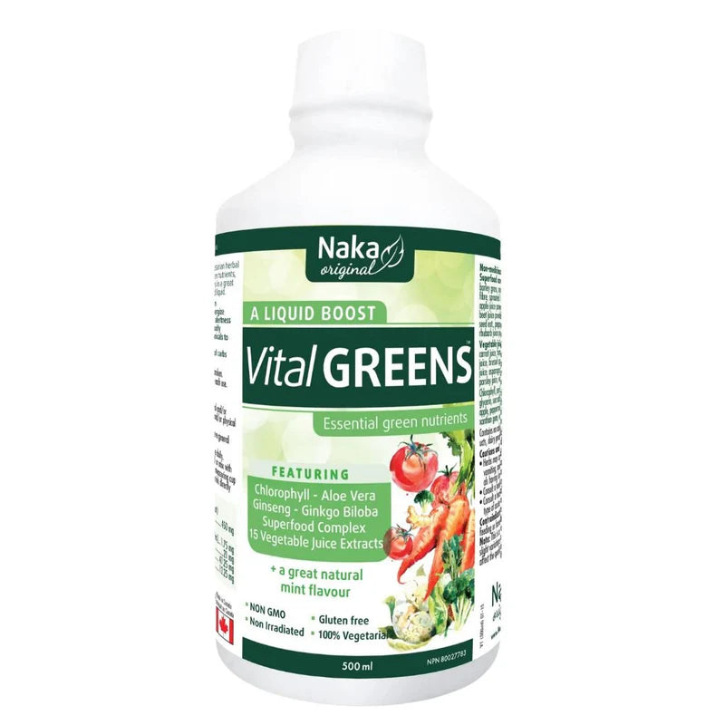 Naka Platinum Vital Greens - 500 mL