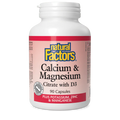 Natural Factors Calcium & Magnesium Citrate with D3 - 90 Caps