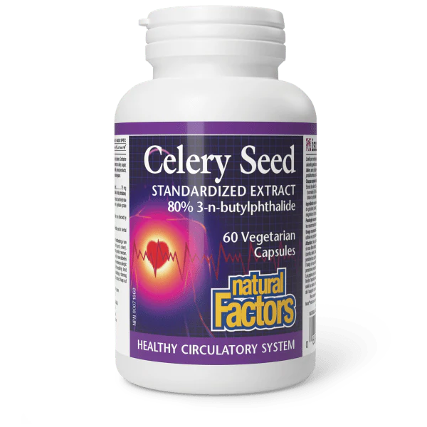 Natural Factors Celery Seed - 60 caps