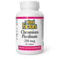 Natural Factors Chromium Picolinate - 250 mcg - 90 Tablets