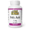 Natural Factors Folic Acid - 1 mg - 90 Tablets