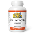 Natural Factors Hi Potency B Complex - 50 mg - 180 Caps