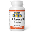 Natural Factors Hi Potency B Complex - 50 mg - 90 Caps