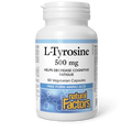 Natural Factors L-Tyrosine - 500 mg - 60 Capsules