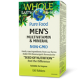 Natural Factors Men's Multivitamin & Mineral, Whole Earth & Sea - 120 Tablets