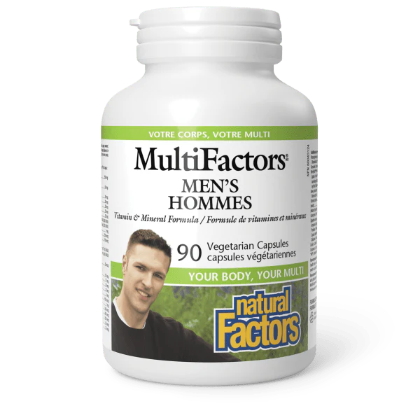 Natural Factors Men's, MultiFactors - 90 Capsules
