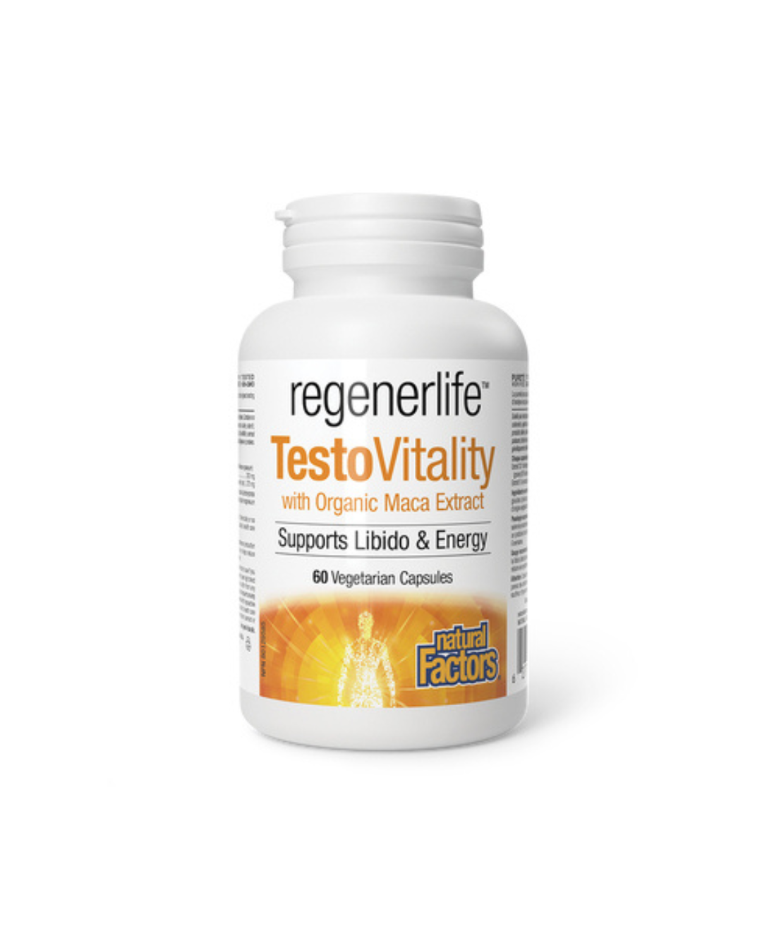 Natural Factors RegenerLife TestoVitality – 60 Veggie Caps