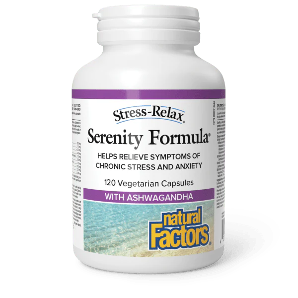Natural Factors Serenity Formula, Stress-Relax - 120 Capsules