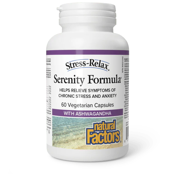 Natural Factors Serenity Formula, Stress-Relax - 60 Capsules