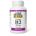 Natural Factors Vitamin B2 (Ribflavin) - 100 mg - 90 Tablets