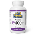 Natural Factors Vitamin E - 400 IU - 90 Softgels
